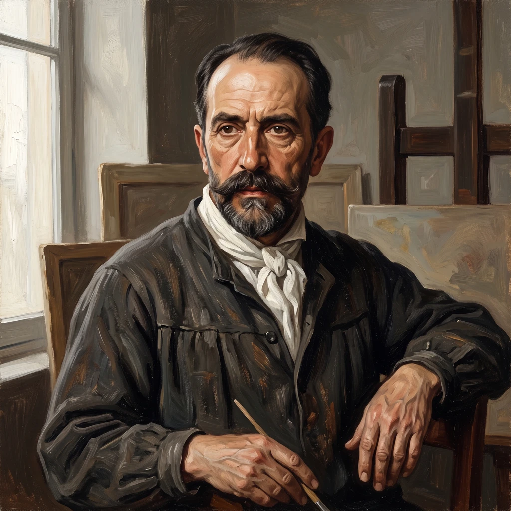 Portrait of Ignacio Zuloaga Y Zabaleta