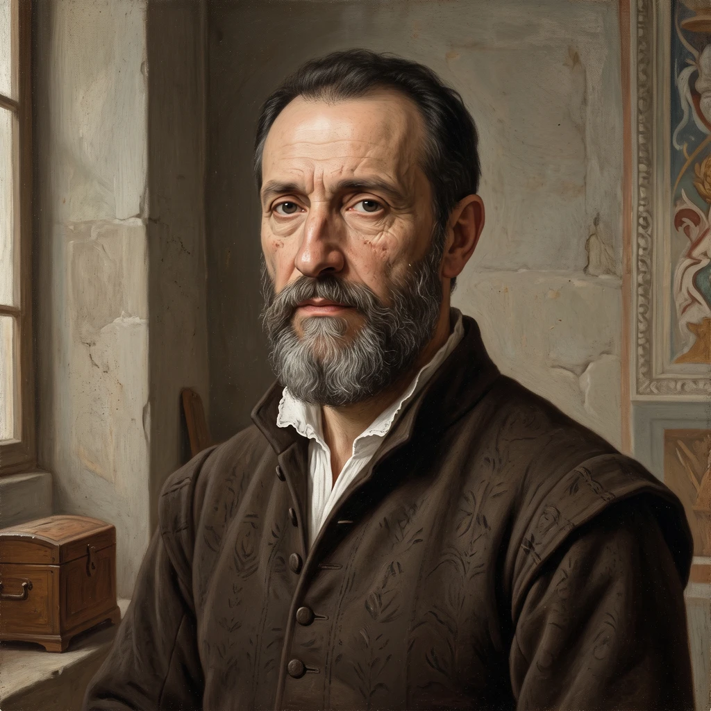 Portrait of Niccolò dell' Abbate