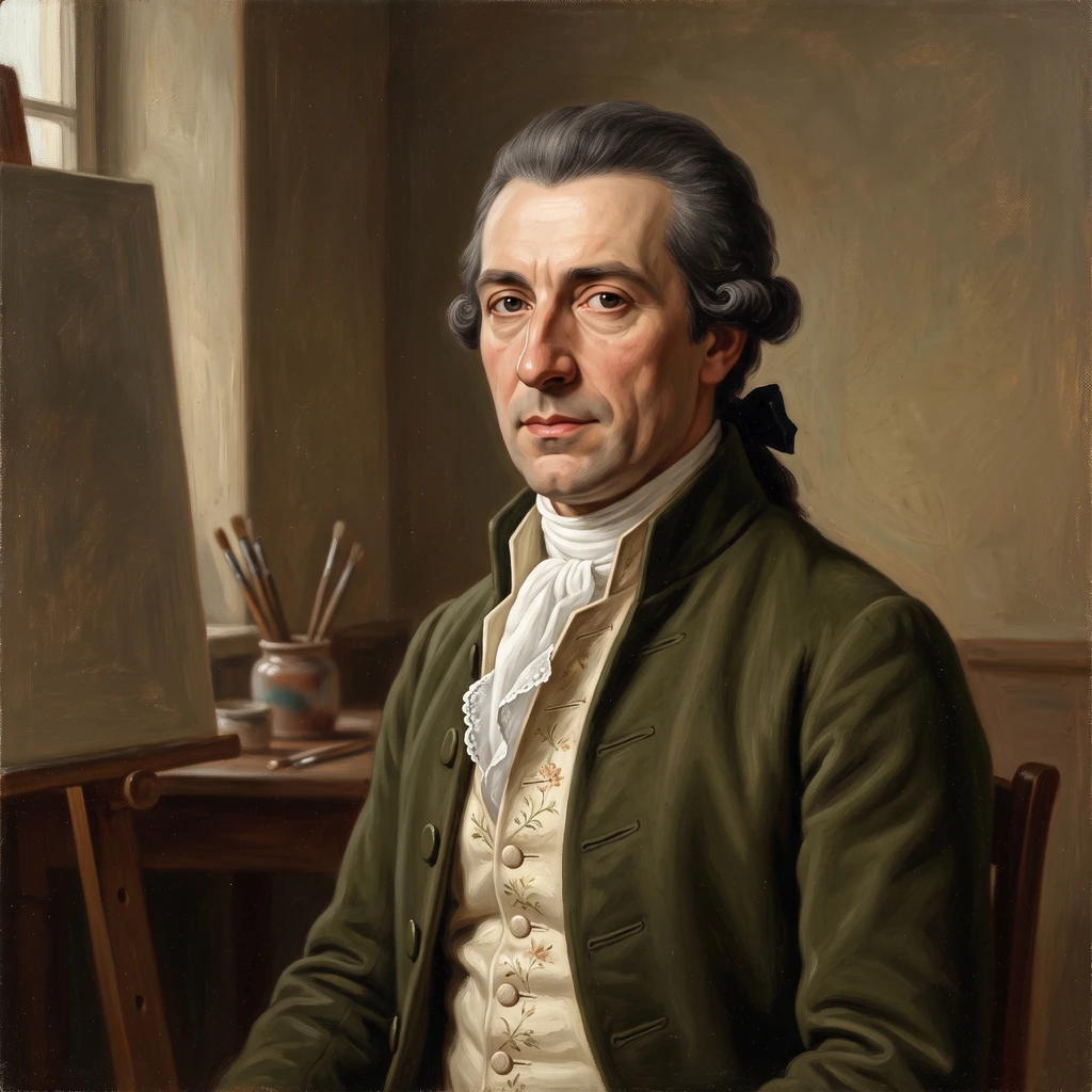 Portrait of Johann Baptist Drechsler