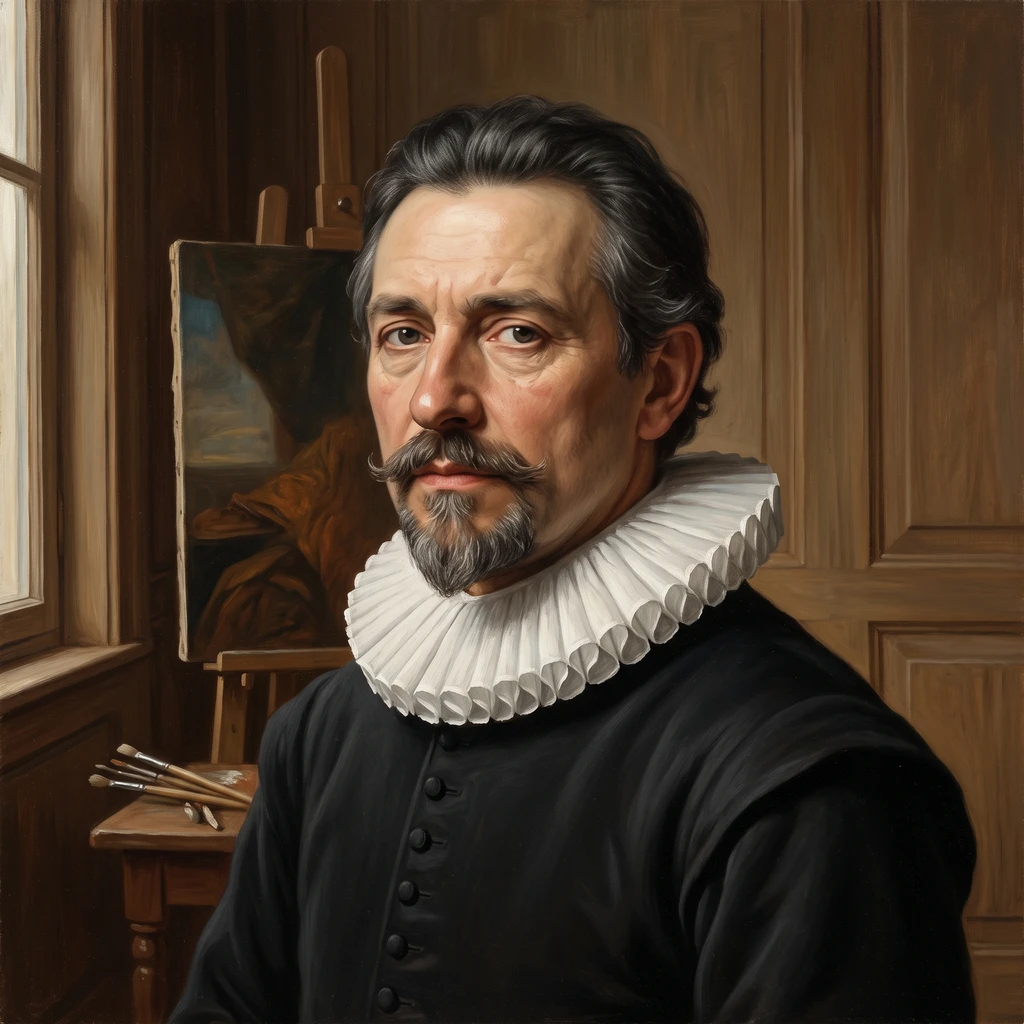 Portrait of Pieter Dubordieu