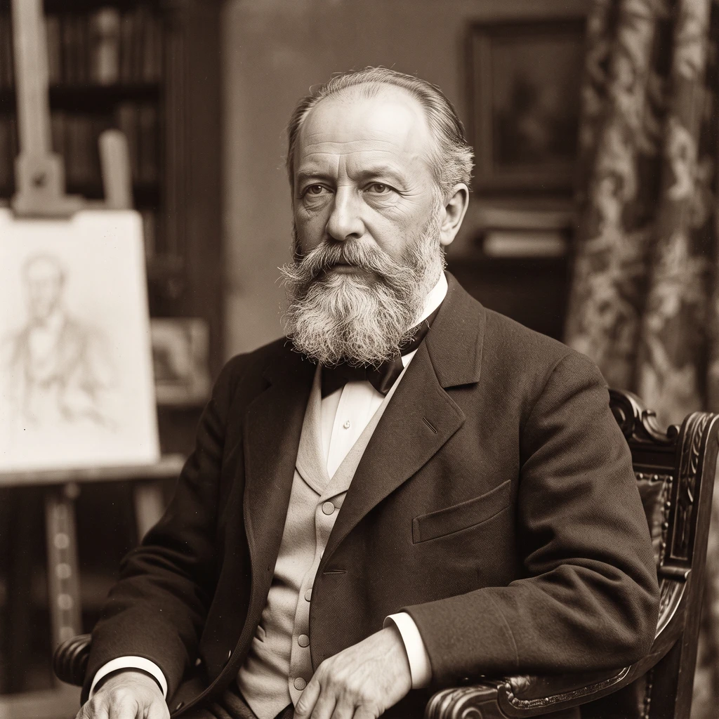 Portrait of Mihály Zichy