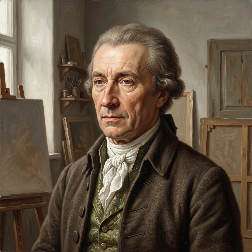 Portrait of Januarius Zick