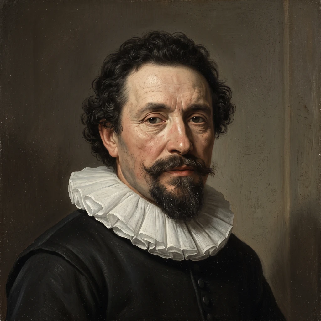Portrait of Hendrik Jakobsz. Dubbels