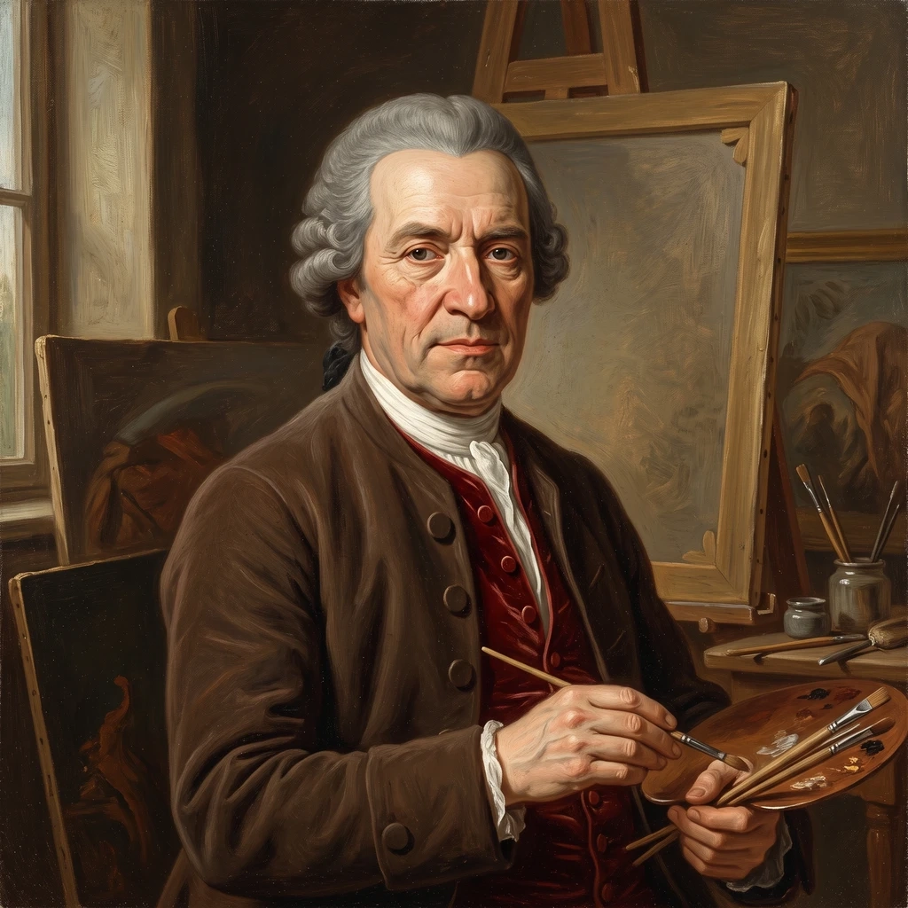 Portrait of Johann Zick