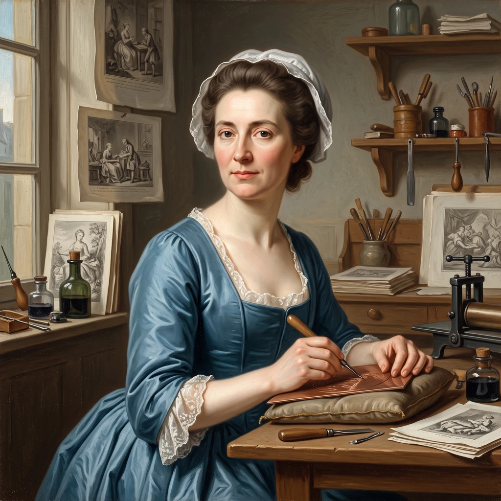 Portrait of Marie-Jeanne Renard Dubos