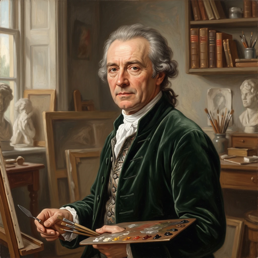 Portrait of Johann Zoffany