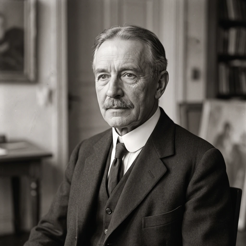 Portrait of Frank von der Lancken