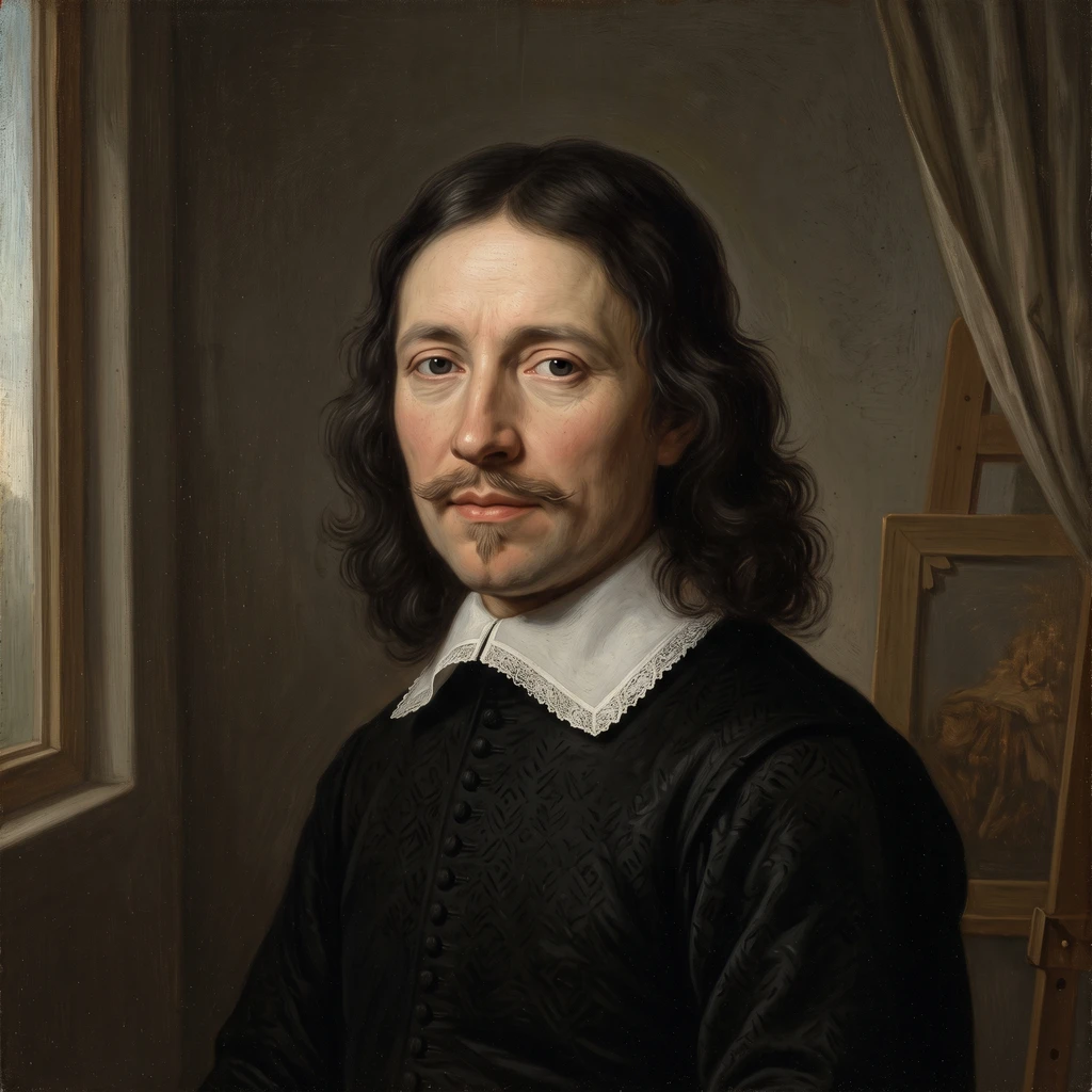 Portrait of Gerrit Dou