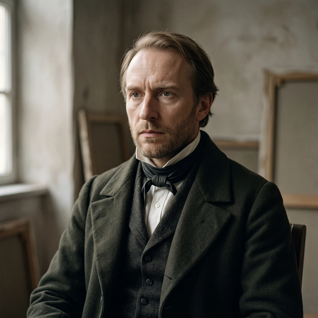 Portrait of Caspar David Friedrich