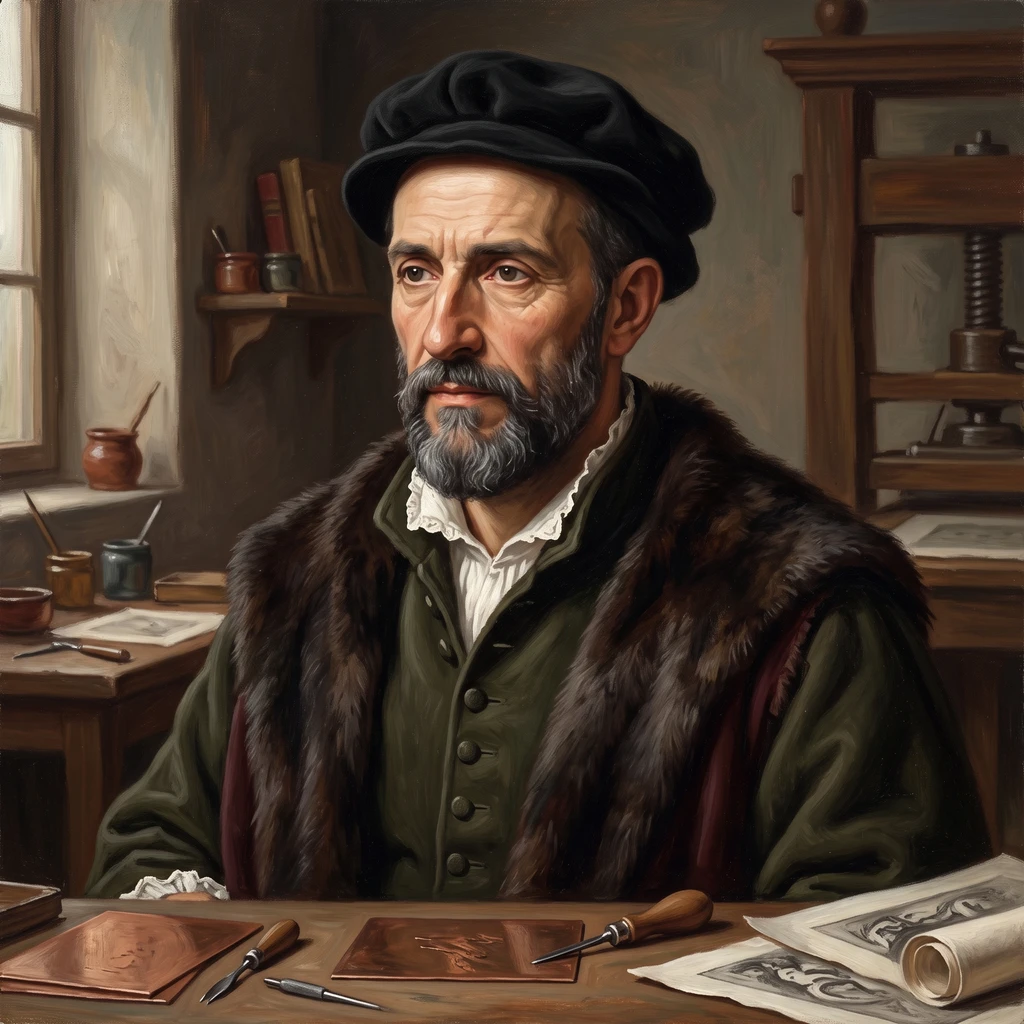 Portrait of Battista Franco
