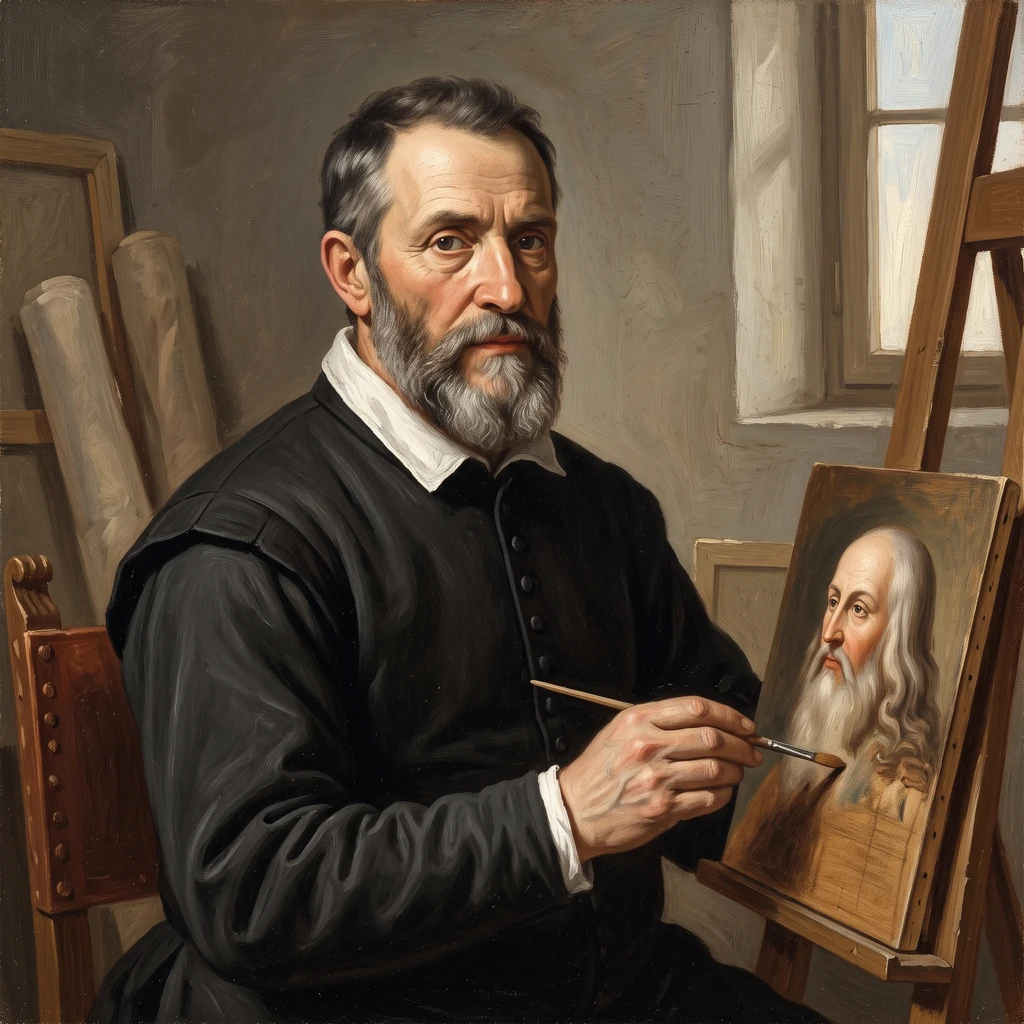 Portrait of Cristofano dell' Altissimo