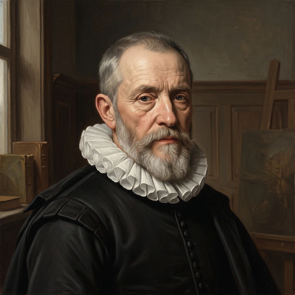 Portrait of Ambrosius I Francken
