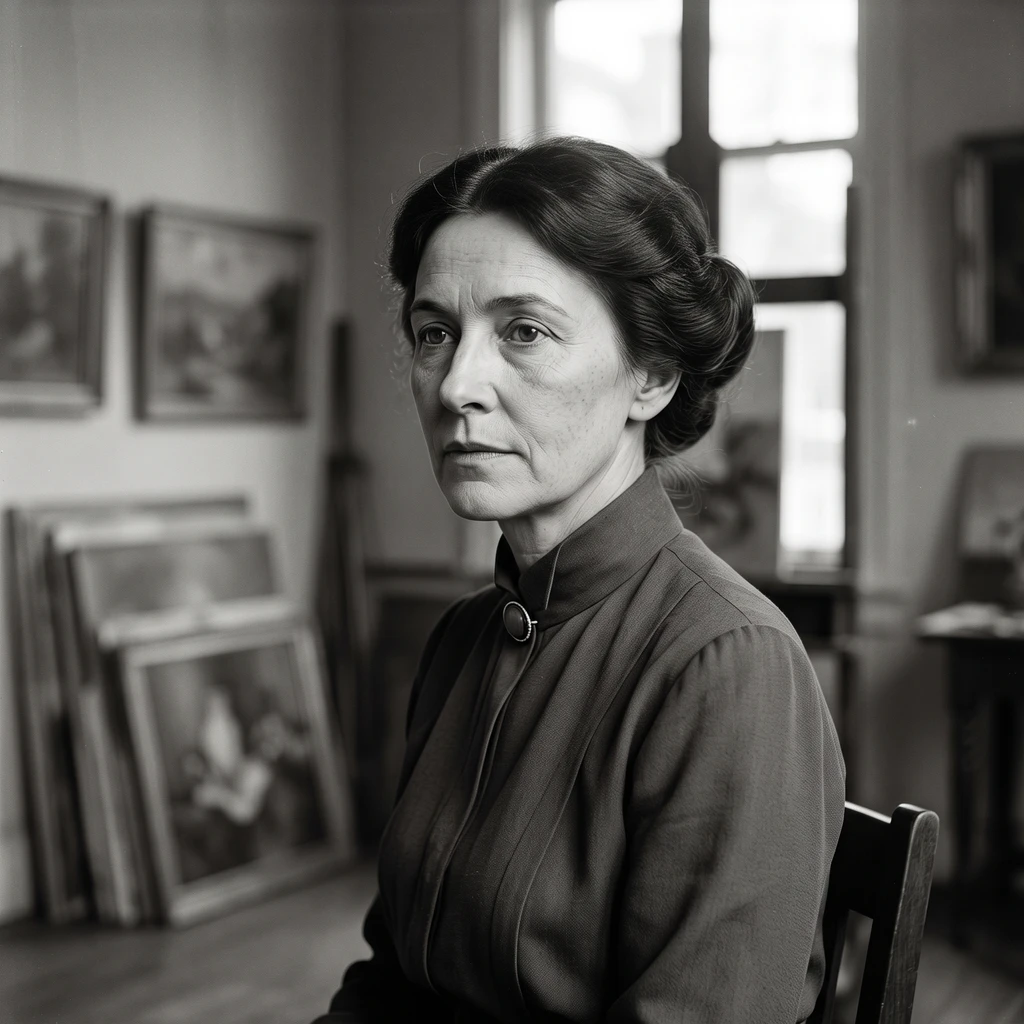 Portrait of Lillian Genth