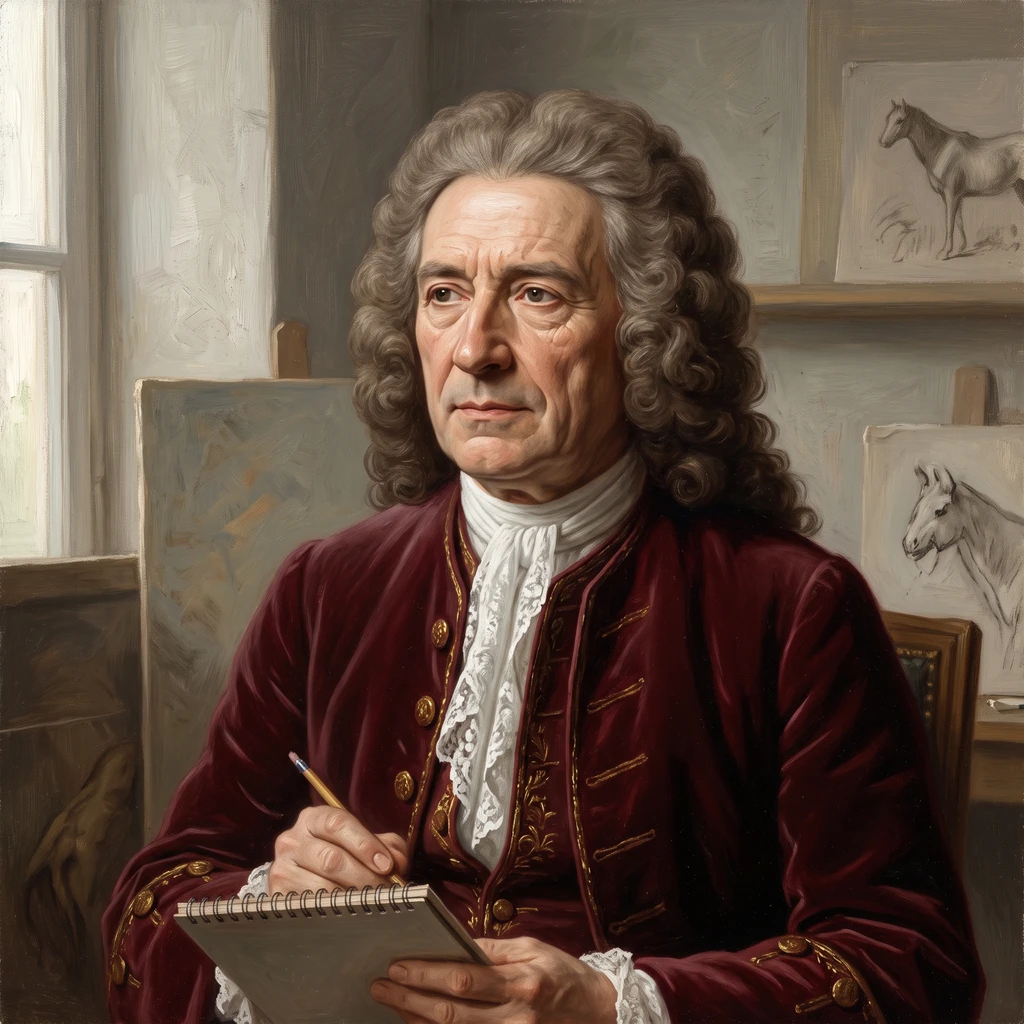 Portrait of Alexandre-François Desportes
