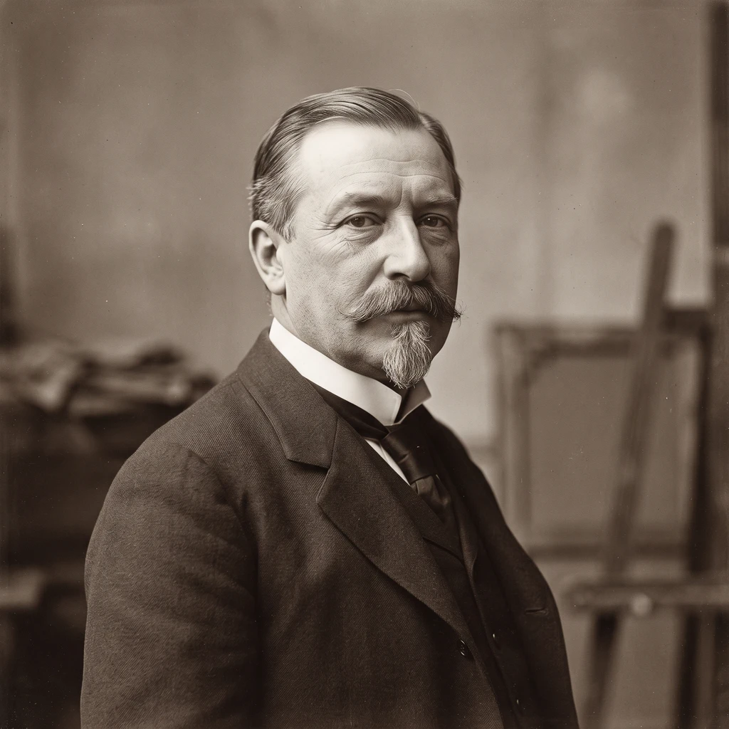Portrait of Jean Baptiste Edouard Detaille