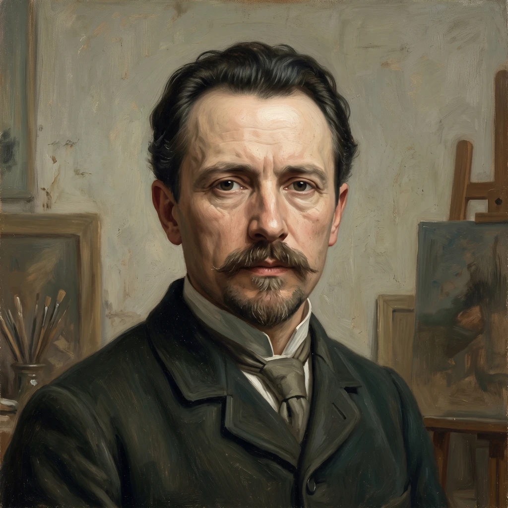 Portrait of Léo Gausson