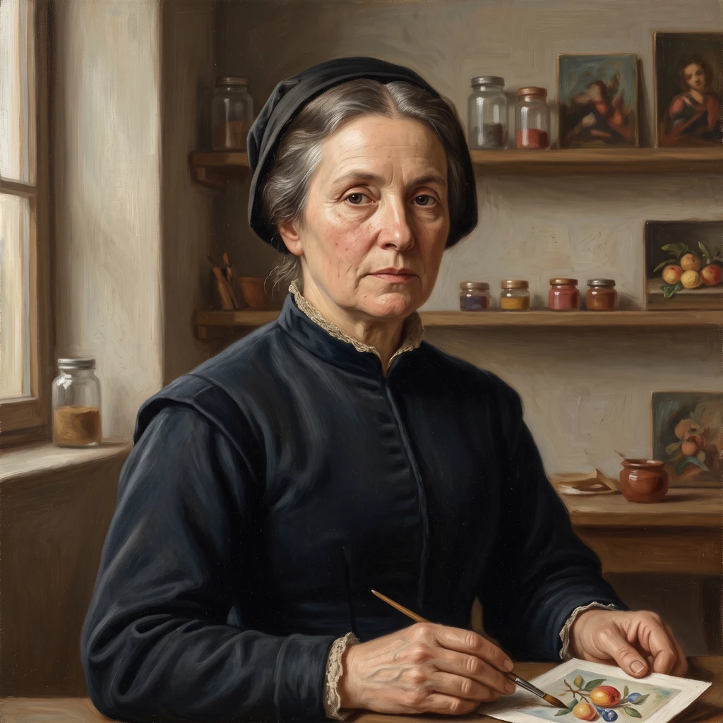 Portrait of Giovanna Garzoni