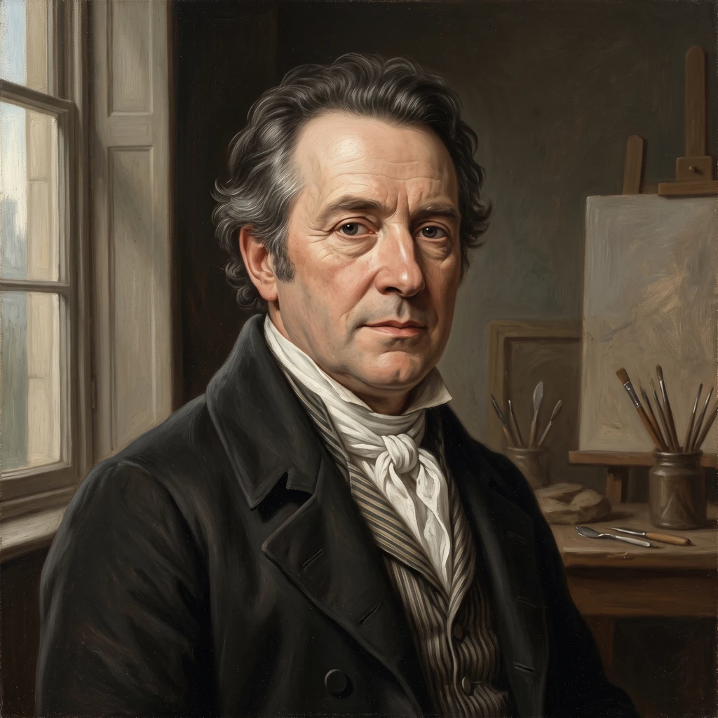 Portrait of George Garrard