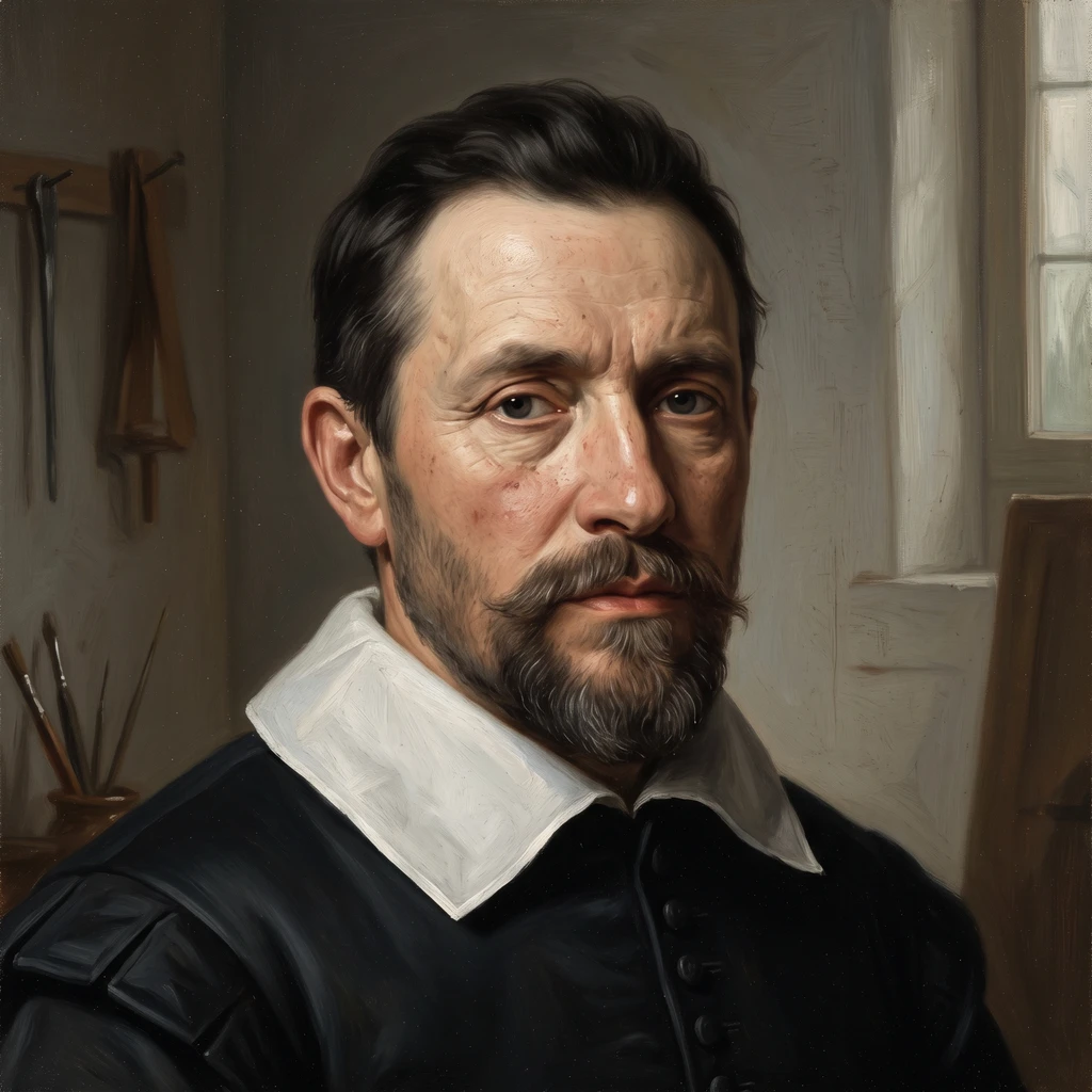 Portrait of Willem Jacobsz Delff