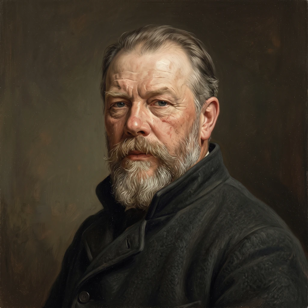 Portrait of Michael Peter Ancher