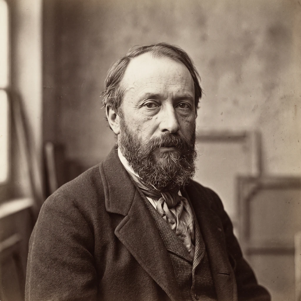 Portrait of Narcisse Virgile Diaz de la Peña