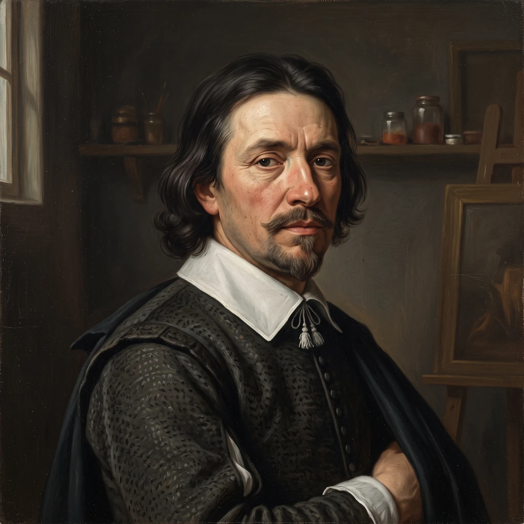 Portrait of Abraham van Dijck