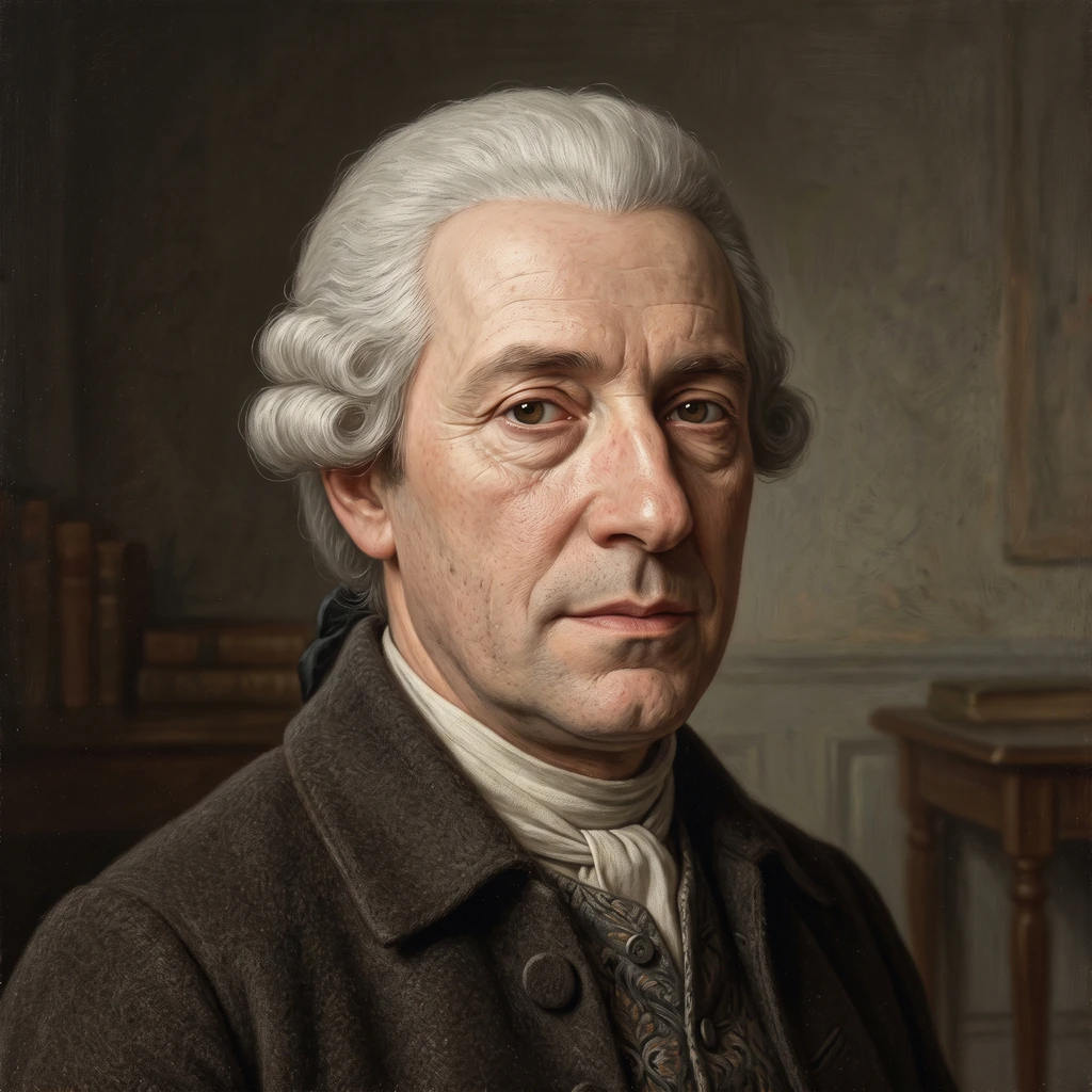 Portrait of Christian Wilhelm Ernst Dietrich