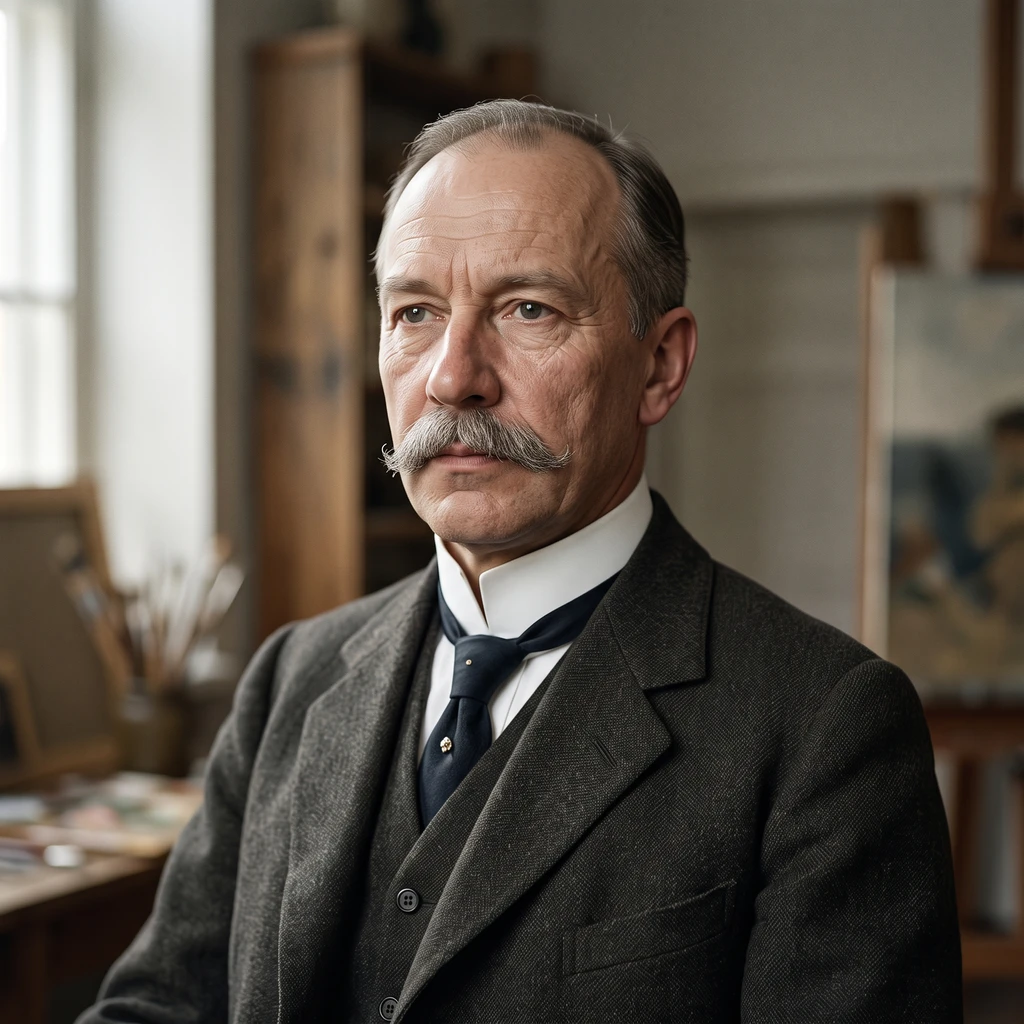 Portrait of Akseli Gallen-kallela