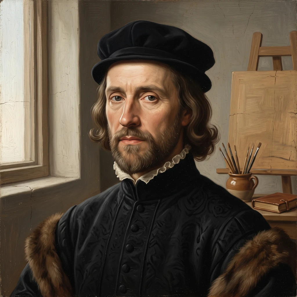 Portrait of Hans Eworth