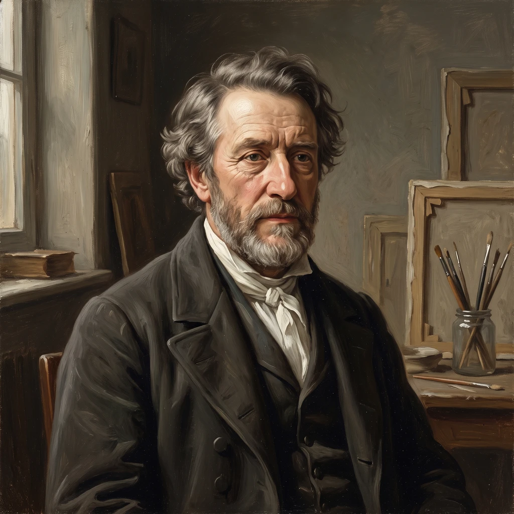 Portrait of William Etty