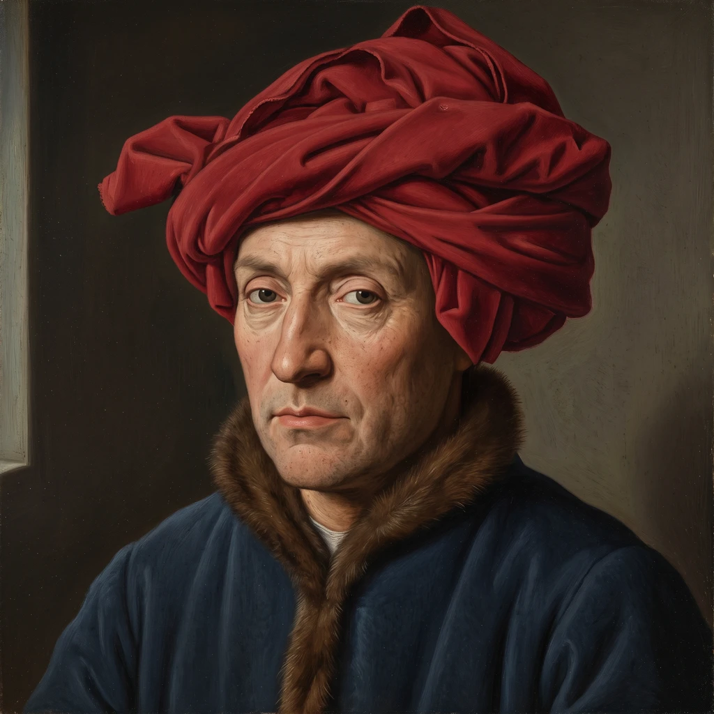 Portrait of Jan van Eyck