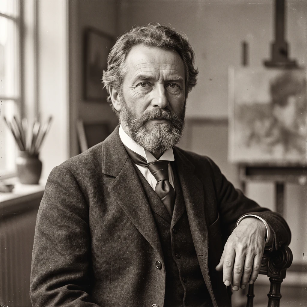 Portrait of Johan Julius Exner