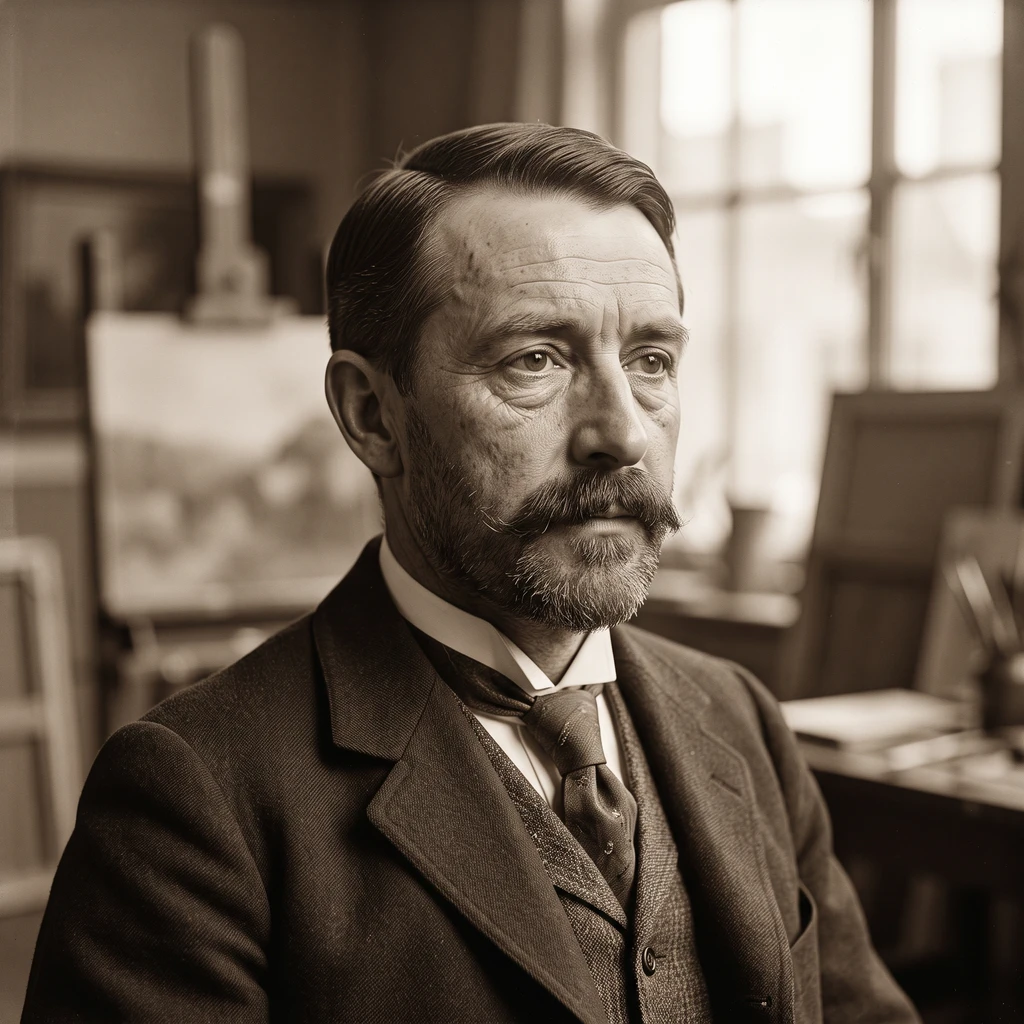 Portrait of Gerard Barry