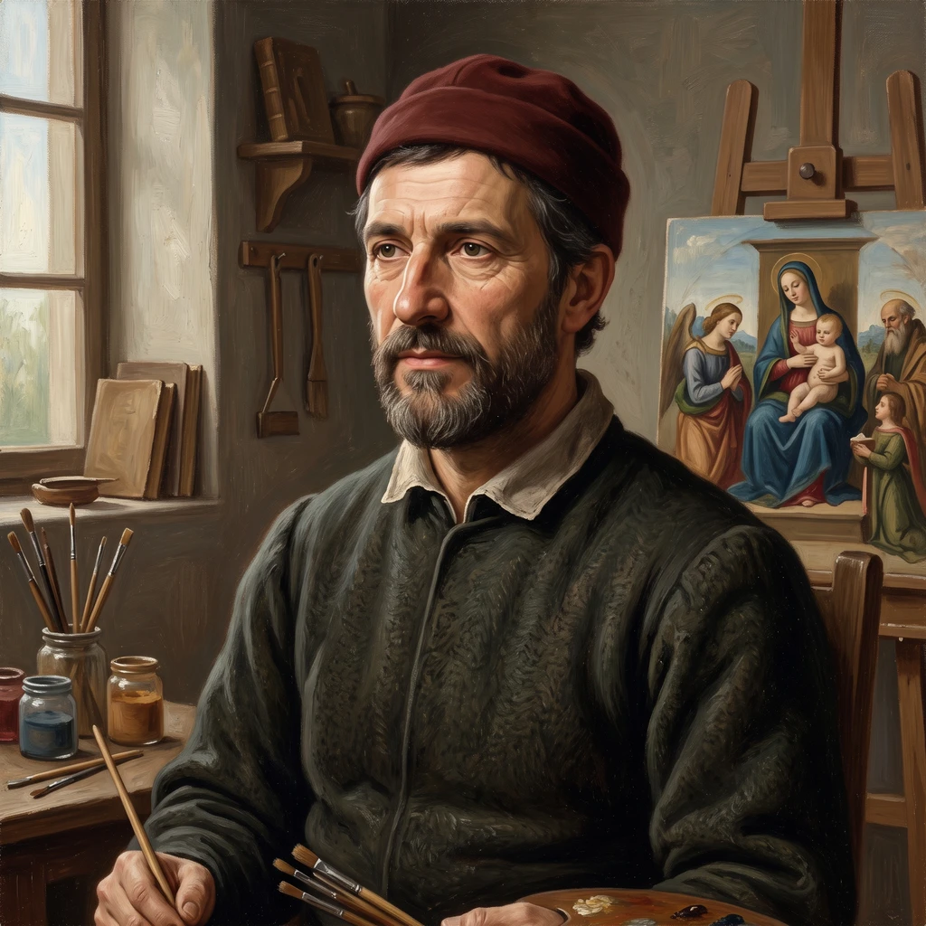 Portrait of Fiorenzo di Lorenzo