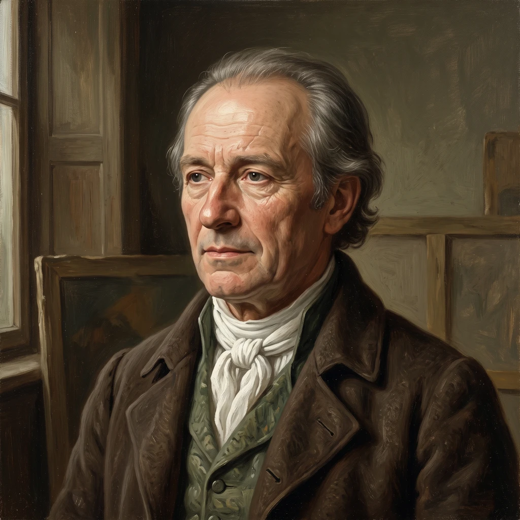 Portrait of Josef Vinzenz Fischer