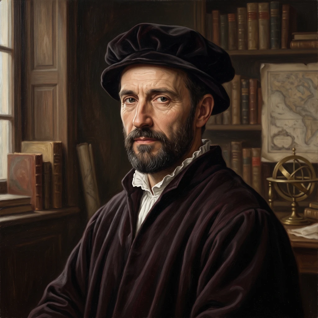 Portrait of Oronce Finé