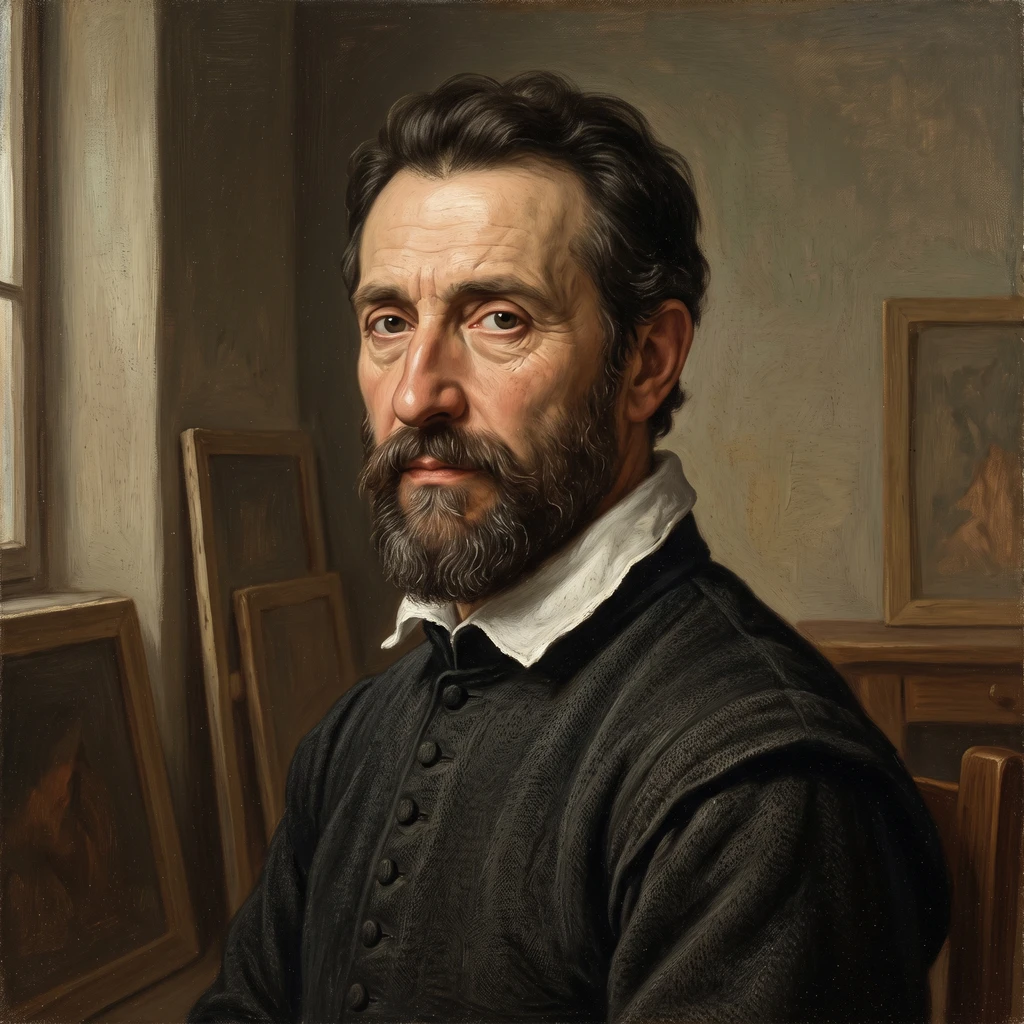 Portrait of Giovanni Ambrogio Figino