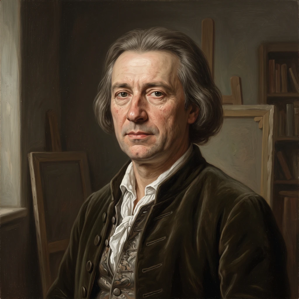Portrait of Franz de Paula Ferg