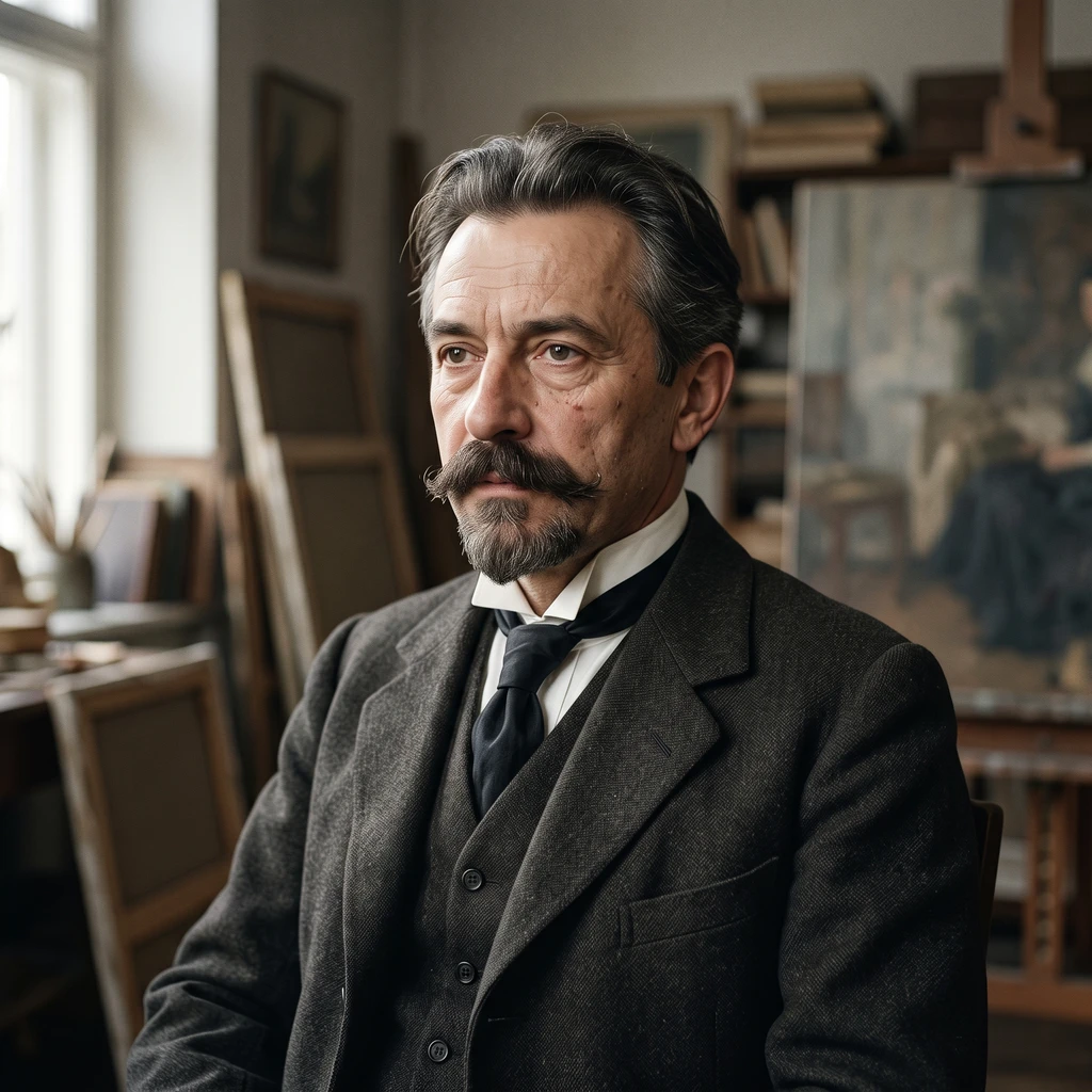 Portrait of Adolf Fényes