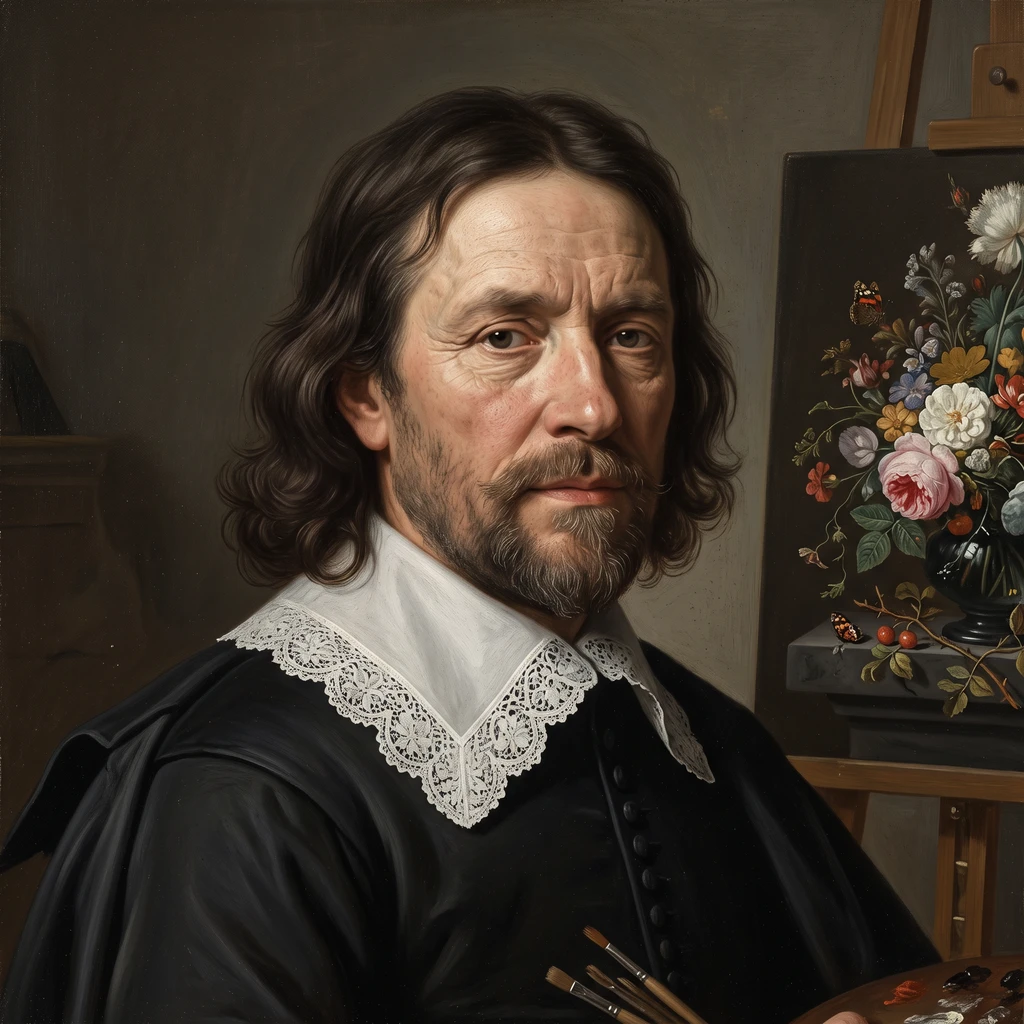 Portrait of Elias van den Broeck
