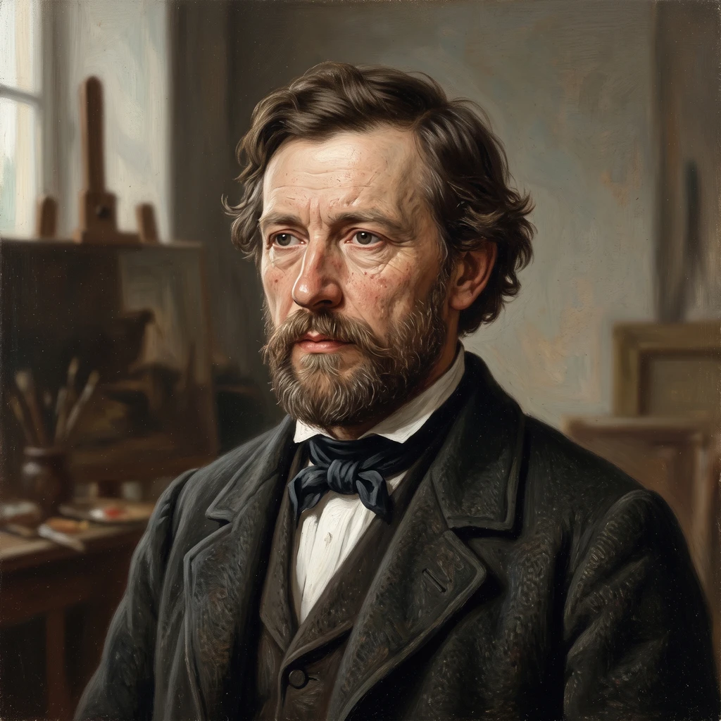 Portrait of Károly Brocky