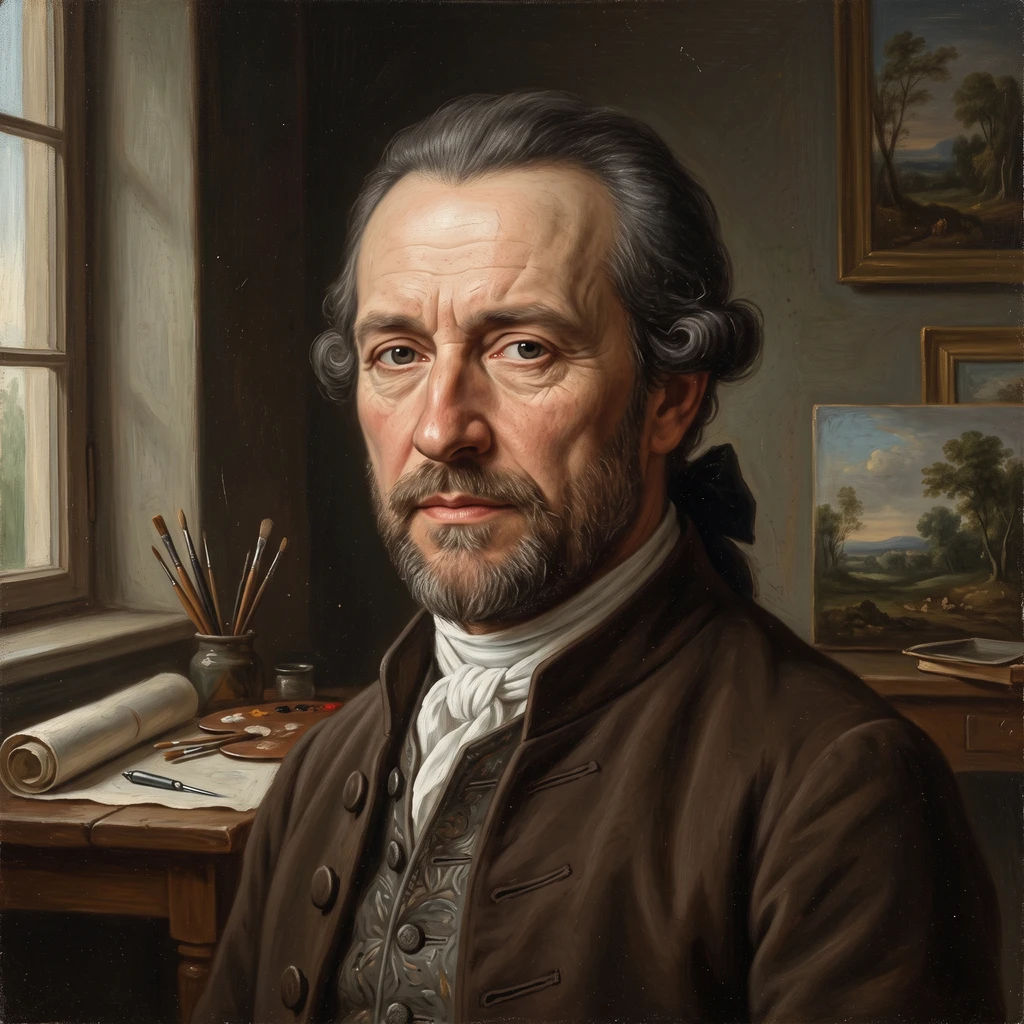 Portrait of Philipp Hieronymus Brinckmann