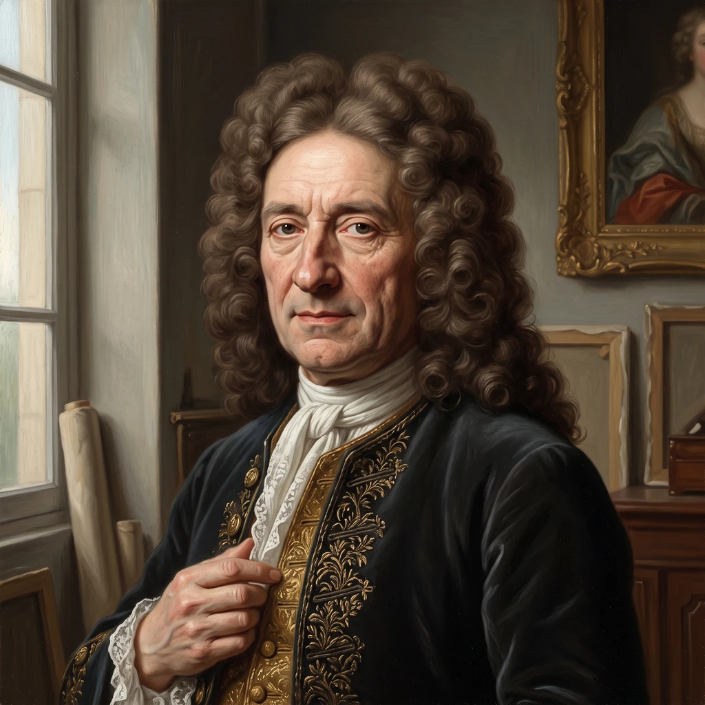 Portrait of Louis the Younger Boullogne