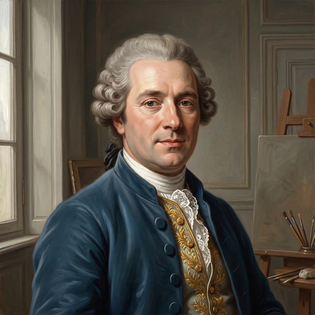 Portrait of François Boucher