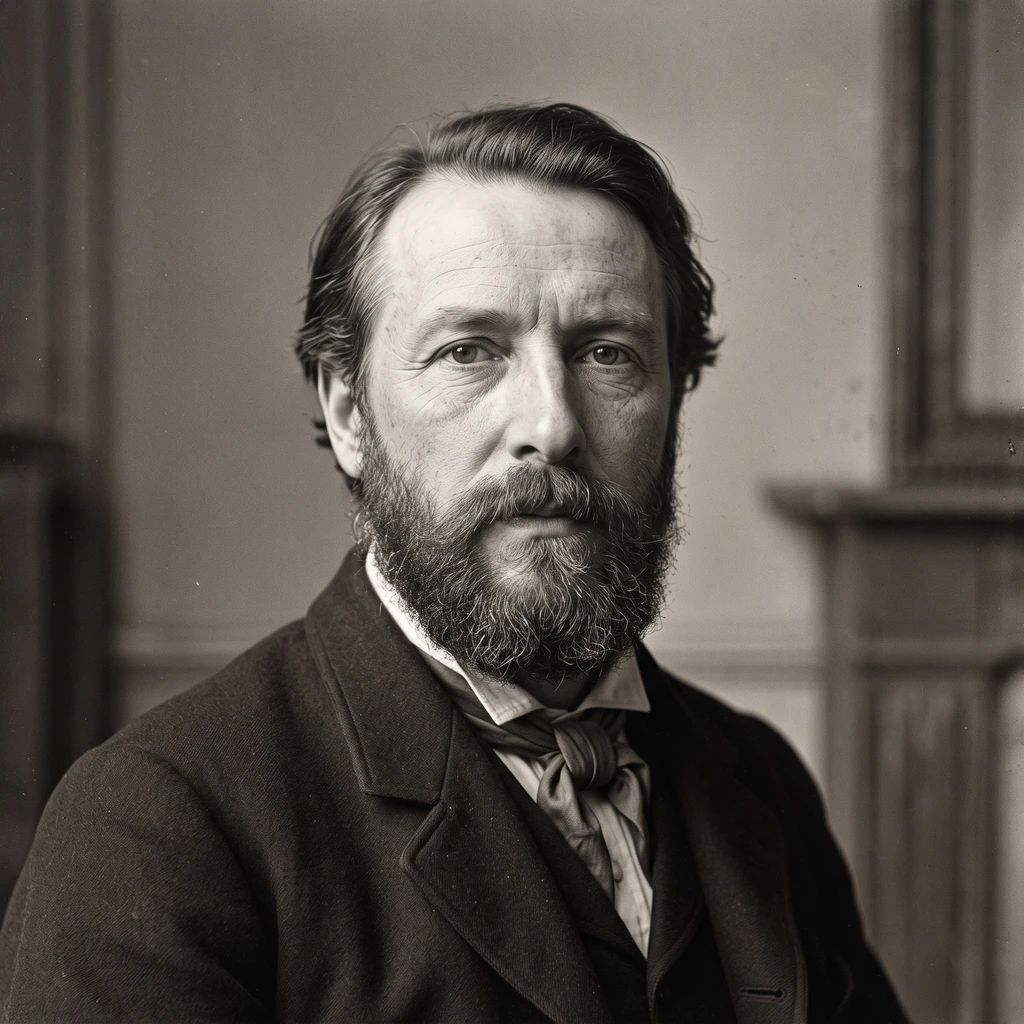 Portrait of Jules Breton