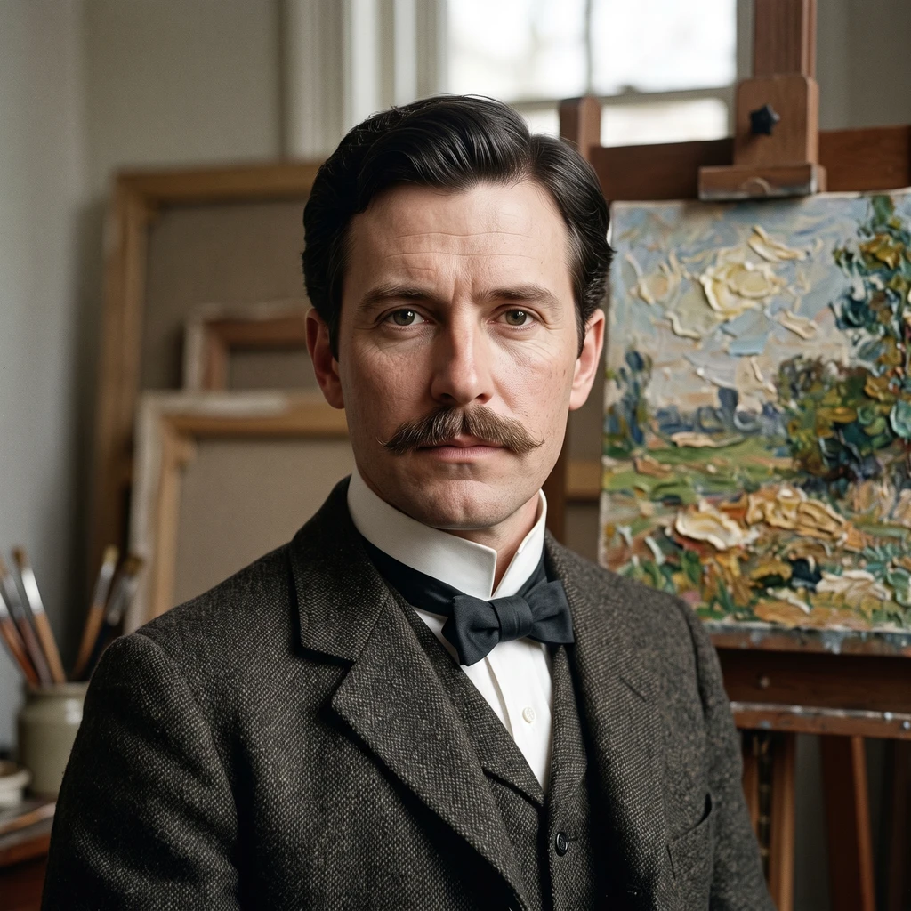 Portrait of John Leslie Breck