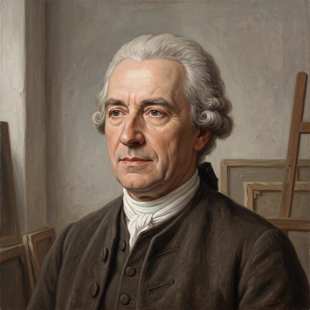 Portrait of Christian Hilfgott Brand