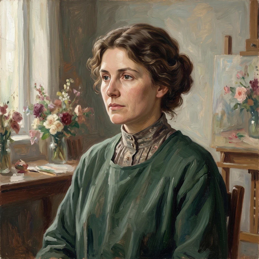 Portrait of Gladys Thayer