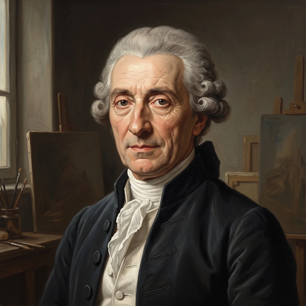 Portrait of Louis-Jean-Jacques Durameau