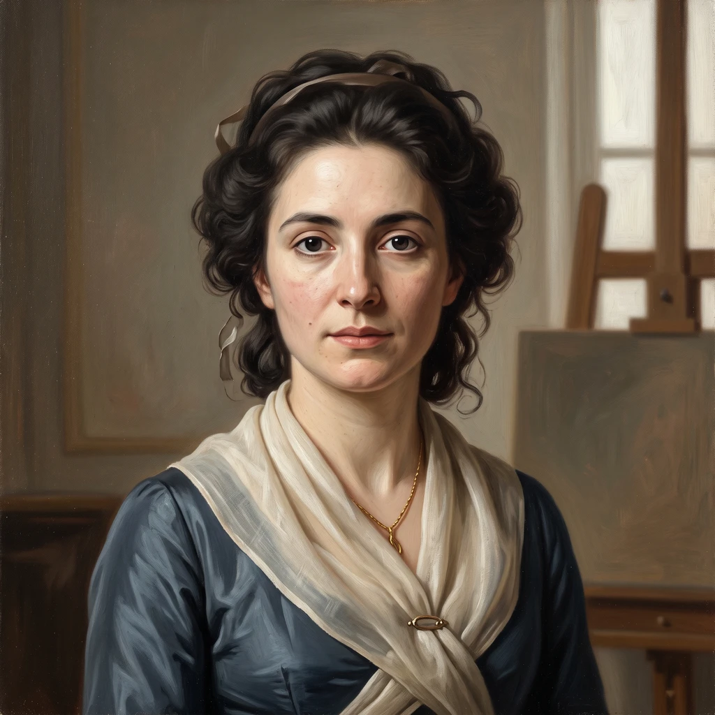 Portrait of Rose-Adélaide Ducreux